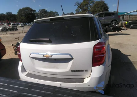 2016 Chevrolet Equinox Lt из США, поврежденный, VIN 2GNALCEK6G1110113